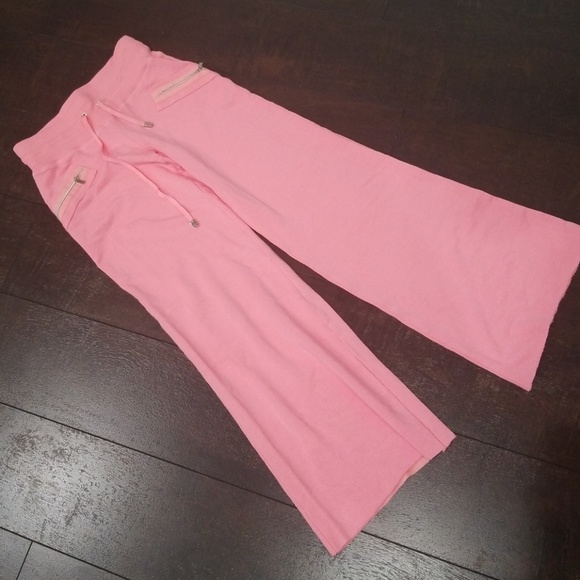 New Bebe 2pc coral pink hoodie &lounge pants  xs/s Y2K vintage 2000 - Picture 5 of 8